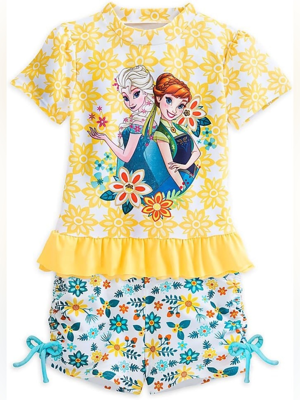 NEW Disney Anna and Elsa
Frozen Fever Rash Guard 2
Piece Swimsuit Size 3T